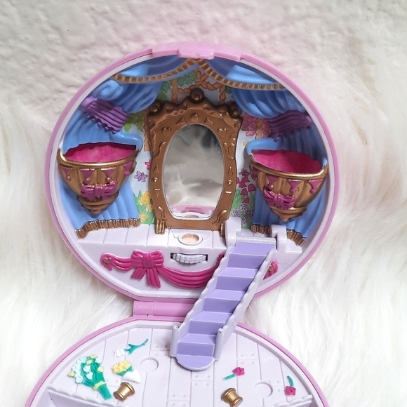 Vintage Bluebird Polly Pocket Ballet Ballerina Theater Compact 1993 - Picture 5 of 8